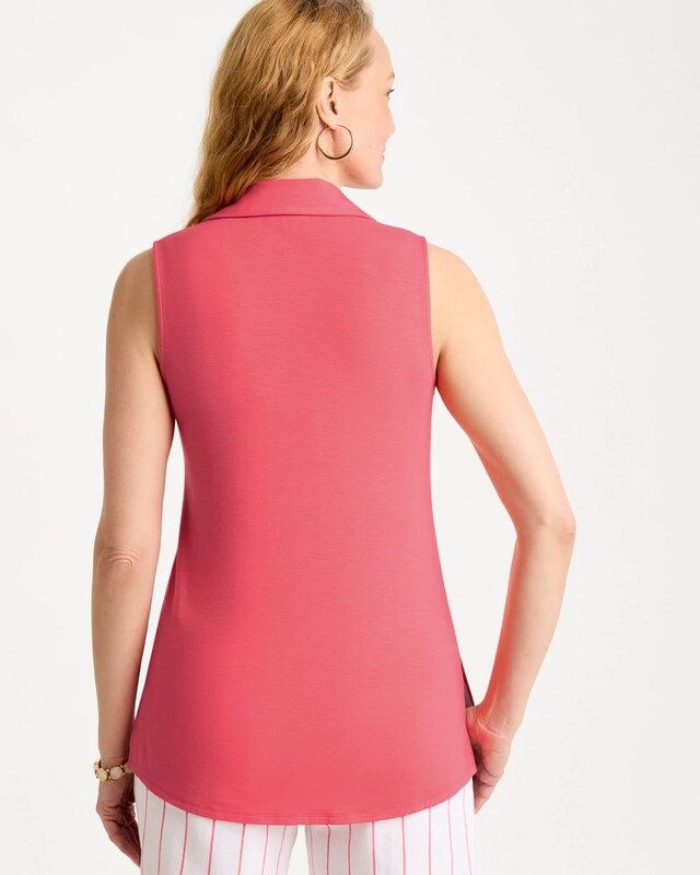Collared Tunic Tank - image 3